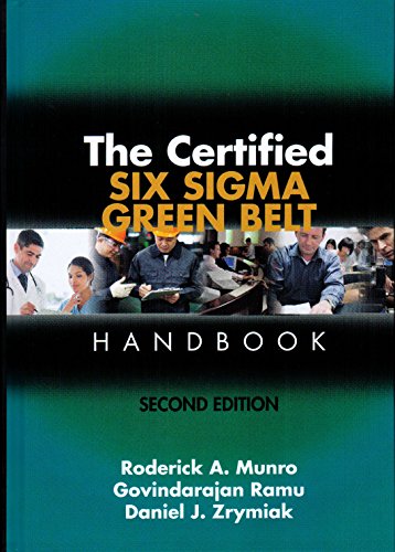 Beispielbild fr The Certified Six Sigma Green Belt Handbook, 2nd Edition (With 2 CD-ROMs) Hardcover " 2015 - International Edition zum Verkauf von HPB-Red