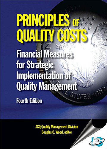 9788174890405: Principles of Quality Costs : Financial Measures for Strategic Implementation of Quality Management