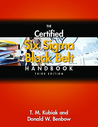 Imagen de archivo de The Certified Six Sigma Black Belt Handbook, 3rd Edition, (With CD-ROM) [Hardcover] [Jan 01, 2017] Benbow and Kubiak a la venta por ThriftBooks-Dallas