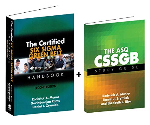 Beispielbild fr The Certified Six Sigma Green Belt Handbook+ASQ CSSGB Study Guide (Set) zum Verkauf von Books in my Basket