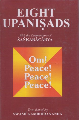 Beispielbild fr Eight Upanishads: with the Commentary of Shankaracharya zum Verkauf von Robinson Street Books, IOBA