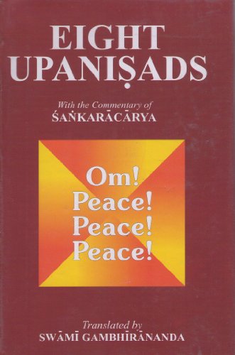 Stock image for Eight Upanishads with the Commentary of Sankaracarya, 2 vols for sale by Books in my Basket