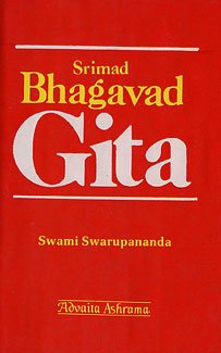 9788175052628: Srimad Bhagavad Gita With Text, Word for Word Translation English Rendering, Comments and Index