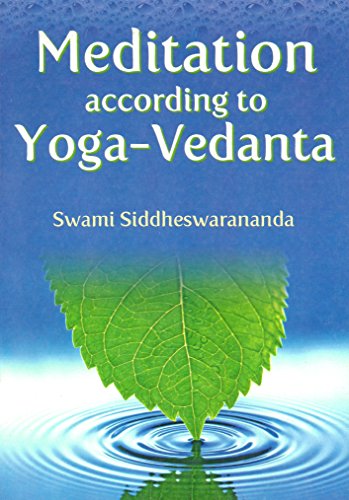Stock image for Meditation According to Yoga Vedanta for sale by SecondSale