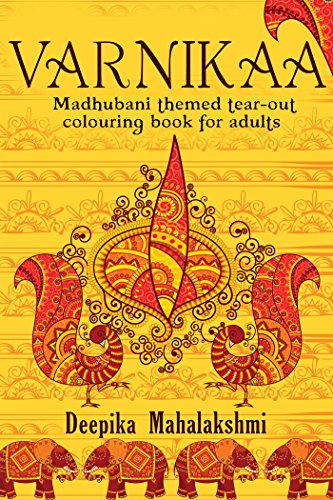 Stock image for Varnikaa: Madhubani themed tear-out colouring book for adults for sale by SecondSale