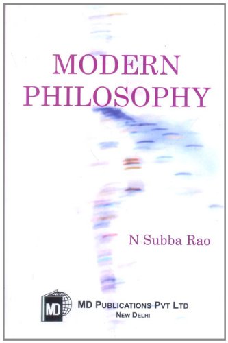 9788175333376: Moden Philosophy