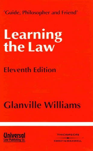 Beispielbild fr Learning the Law zum Verkauf von WorldofBooks