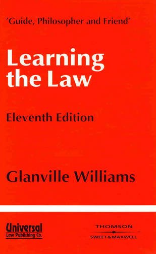 9788175340060: Learning the Law