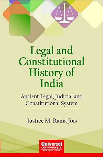 Stock image for Legal and Constitutional History of India for sale by Neils Books