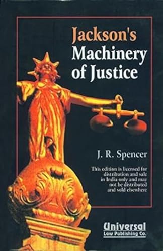 Imagen de archivo de Machinery of Justice a la venta por Majestic Books