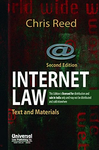 Imagen de archivo de Internet Law a la venta por Better World Books Ltd