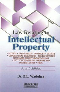 Beispielbild fr Law Relating to Intellectual Property zum Verkauf von Blackwell's