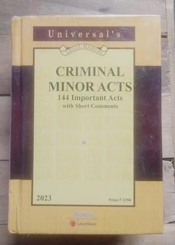Stock image for Criminal Minor Acts for sale by dsmbooks