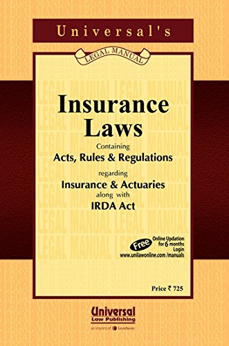 Stock image for Insurance Laws for sale by Mispah books