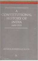 9788175360686: A Constitutional History of India: 1600-1935