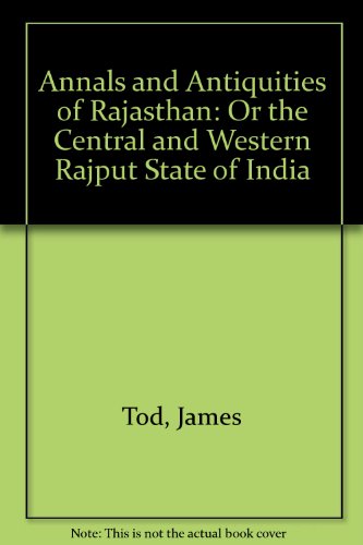 9788175361881: Annals and Antiquities of Rajasthan