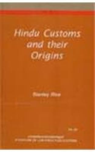 9788175362796: Hindu Customs and Their Origins