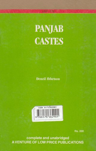 9788175362901: Punjab Castes