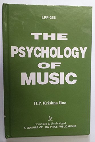 9788175364363: A Psychology of Music