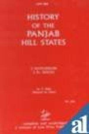 9788175364400: History of the Panjab Hill States