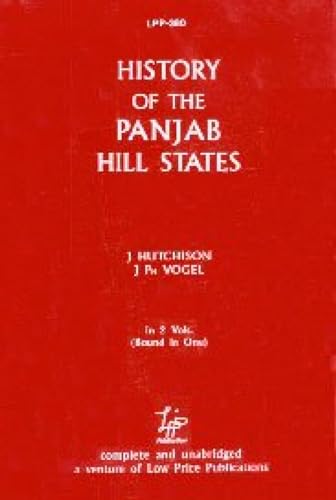 Stock image for History of the Panjab Hill States for sale by Books Puddle