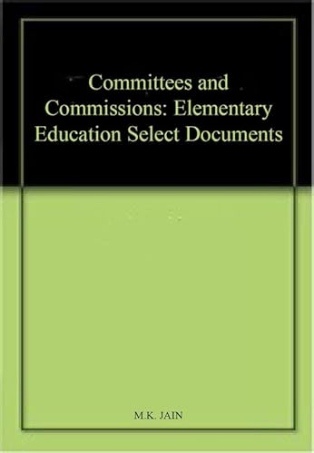 Imagen de archivo de Committees and Commissions a la venta por Books Puddle