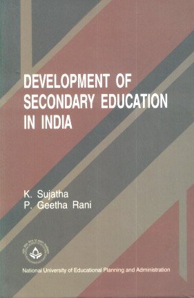 Stock image for Development of Secondary Education in India for sale by Books Puddle