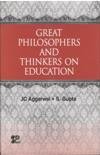 9788175417342: GREAT PHILOSOPHERS AND THINKERS ON EDUCATION