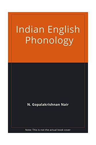 Imagen de archivo de Indian English Phonology a la venta por Books in my Basket