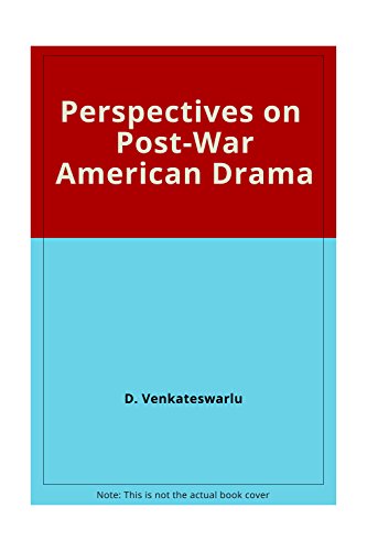 Stock image for Perspectives on Post-War American Drama for sale by Books Puddle