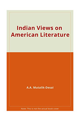 Stock image for Indian Views on American Literature for sale by Books Puddle