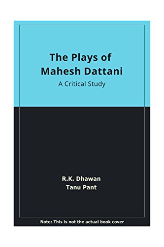 Stock image for The Plays of Mahesh Dattani for sale by Books Puddle