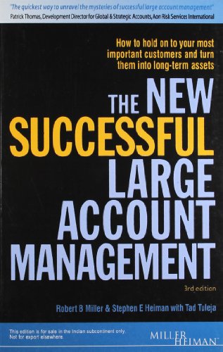 9788175545366: The New Successful Large Account Management, 3/ed