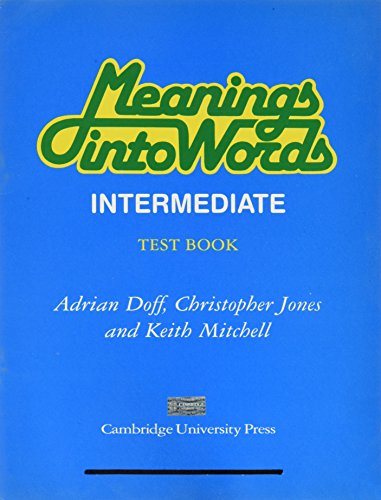 9788175960107: Meanings into Words