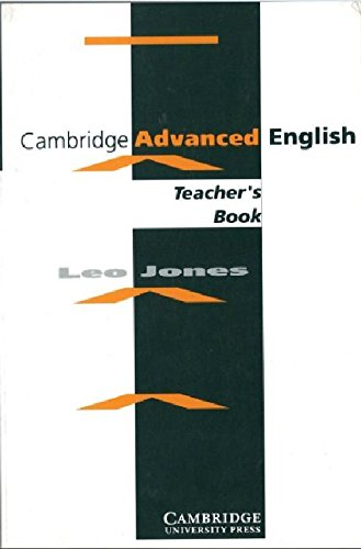 9788175960527: Cambridge Advanced English: Guwahati University Teacher's Book