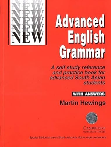 9788175960671: Advanced English Grammar With Answers