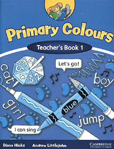 9788175964310: Primary Colours Teachers Book I with 2 Audio CDs