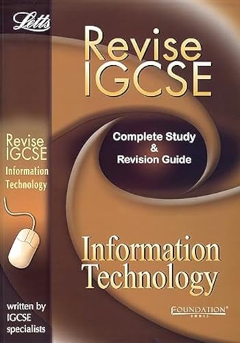 Stock image for Revise IGCSE Information Technology for sale by Bestsellersuk