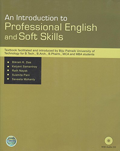9788175966727: An Introduction to Professional English and Soft Skills (with Audio CD)