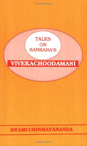 Imagen de archivo de Talks On Sankara's Vivekacudamani a la venta por SecondSale