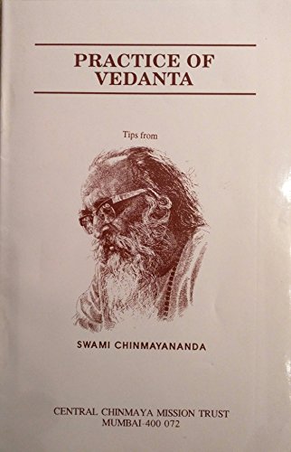 9788175972278: Practice of Vedanta