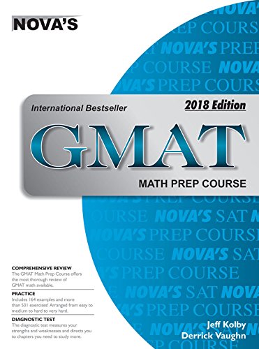 9788175994591: Novas Gmat Math Prep Course 2018 Edition