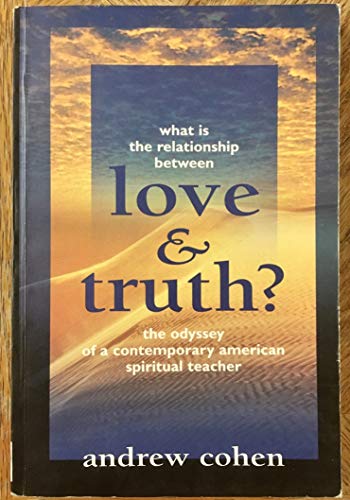 Love and Truth? (9788176210669) by Andrew Cohen