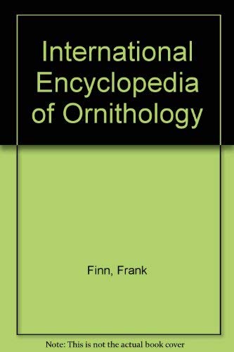 Beispielbild fr International Encyclopaedia of Ornithology zum Verkauf von Books Puddle