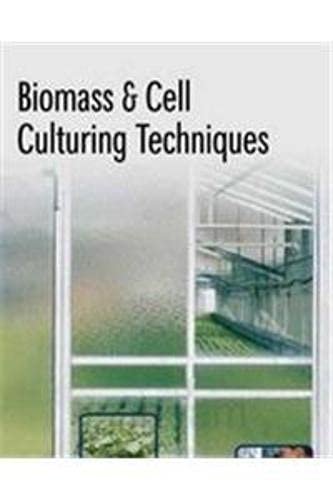 Imagen de archivo de Biomass and Cell Culturing Techniques a la venta por Books Puddle