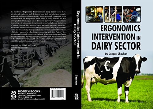 Stock image for Ergonomics Intervention in Dairy Sector for sale by Mispah books