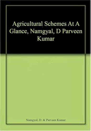 Stock image for Agricultural Schemes at a Glance for sale by Books Puddle