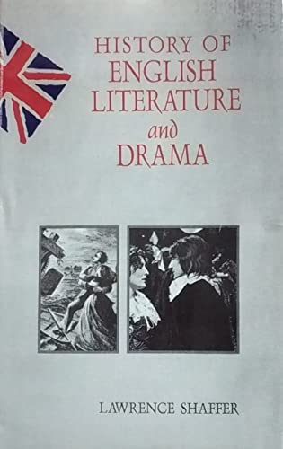 Stock image for History of English Literature and Drama for sale by Books Puddle