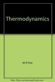 Stock image for Thermodynamics for sale by Books Puddle