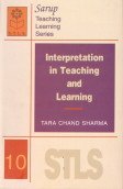 Stock image for Interpretation in Teaching and Learning for sale by Books Puddle